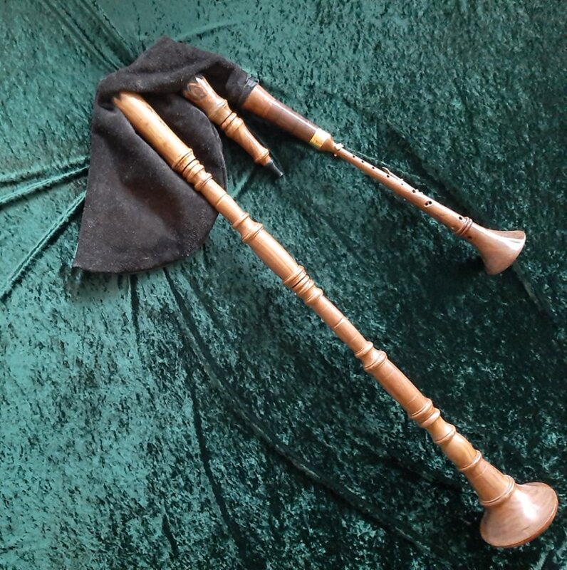 Medieval Bagpipes G-major / a-minor - one drone