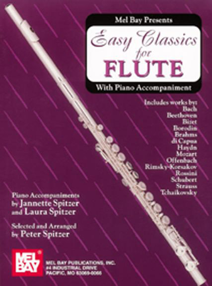 Easy Classics for Flute with Piano Accompaniment