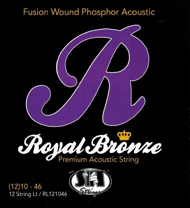 Strings for 12 string guitarcittern S.I.T. Saiten Royal Bronze