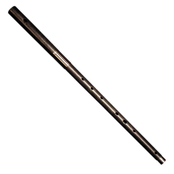 Carbony Irish Flute in D made from carbon fiber small hand