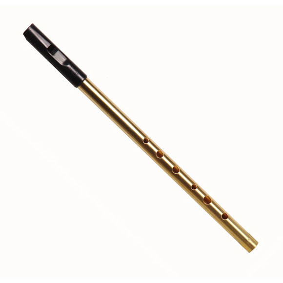 Dixon TRAD Whistle brass body in D