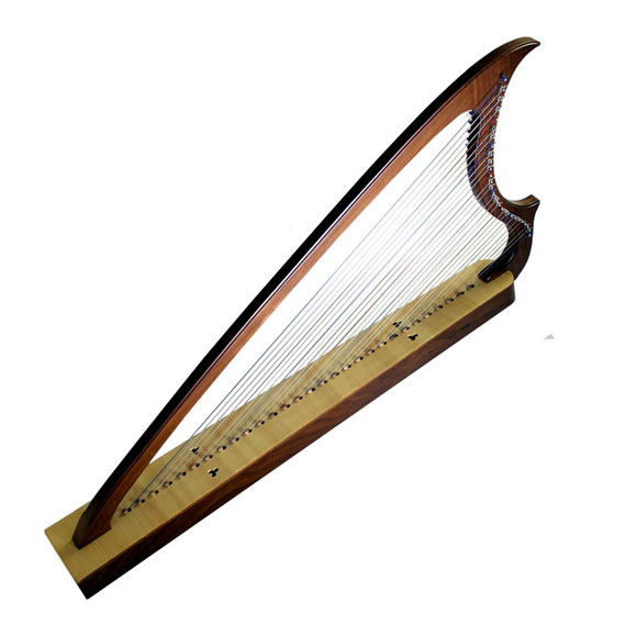 Gotische Harfe 29 - Saiten mit Tasche