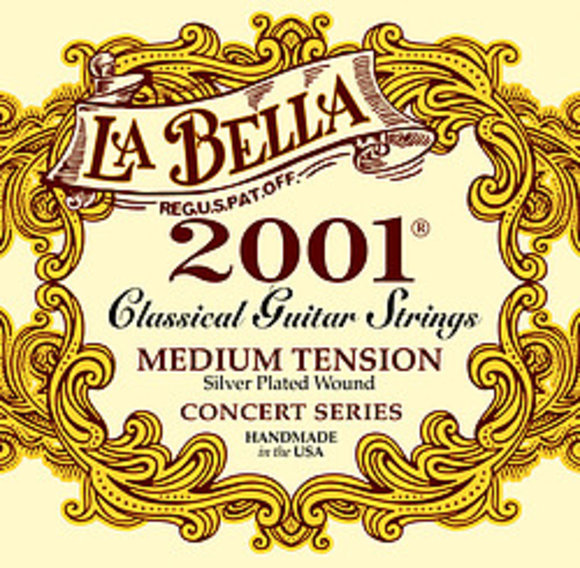 La Bella Saiten für klassische Gitarre - 2001 Concert - medium