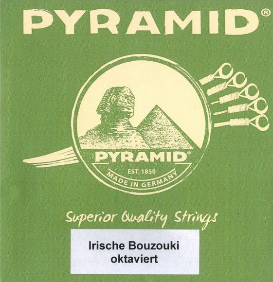 Strings for Irish Bouzouki/Cittern Pyramid - octave, loop end