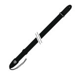 Fire & Stone Gitarrengurt - Nylon, schwarz