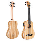 Folkfriends Bass Ukulele ashwood with EQ