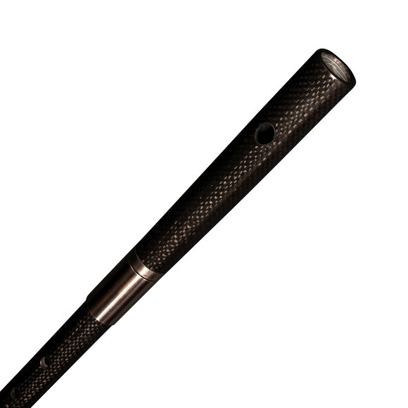 Carbony Tin Whistle in D made of carbon fiber